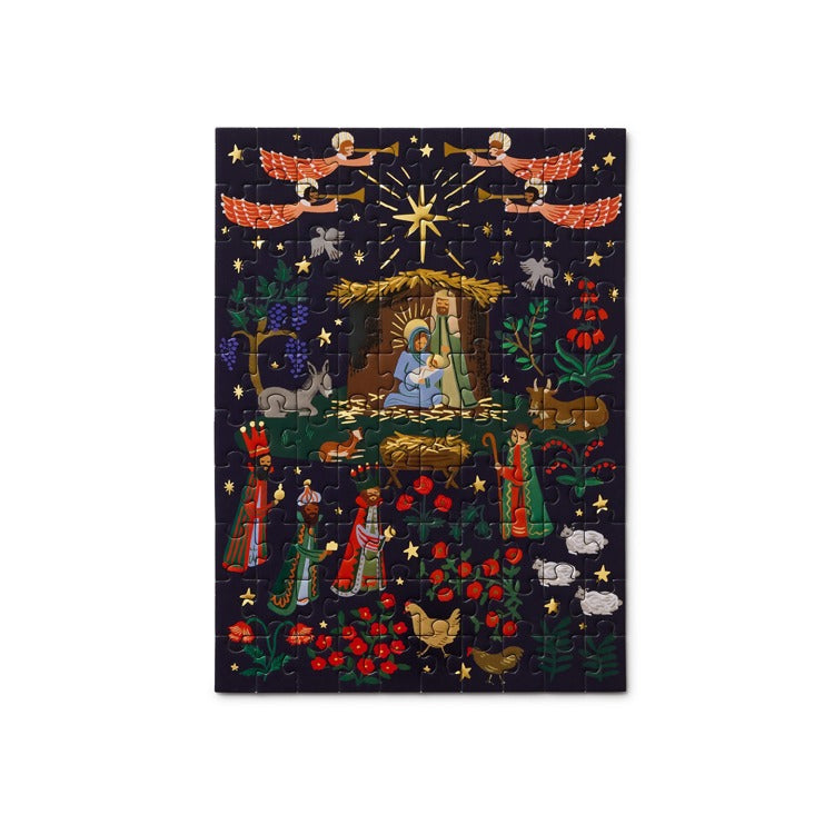 Mini Jigsaw Puzzle - Nativity