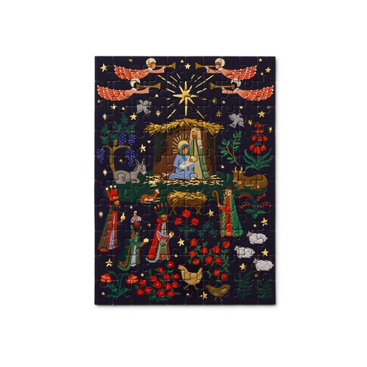 Mini Jigsaw Puzzle - Nativity
