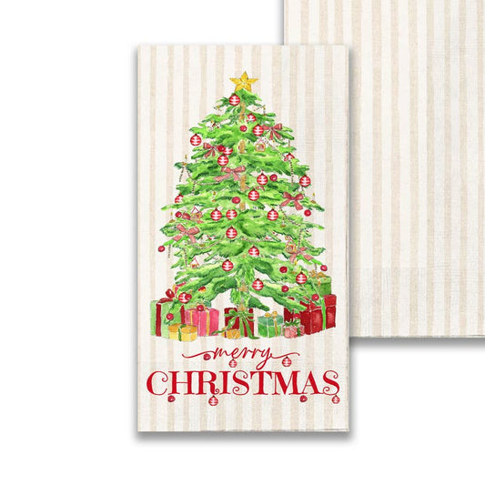 Guest Towel - Christmas Tree with Presents