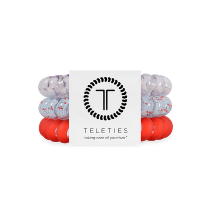Large Hair Ties - Basket of Cherries