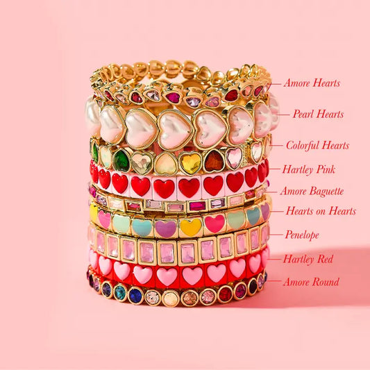 Bracelet - Amore Hearts on Hearts