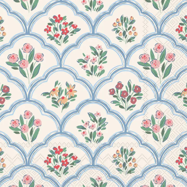 Cocktail Napkin -  Joyful Lattice