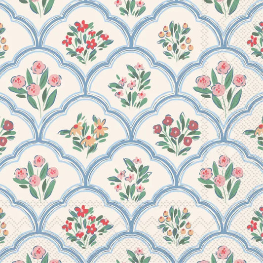 Cocktail Napkin -  Joyful Lattice