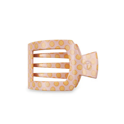 Medium Flat Square Hair Clip - Sunny Days Ahead