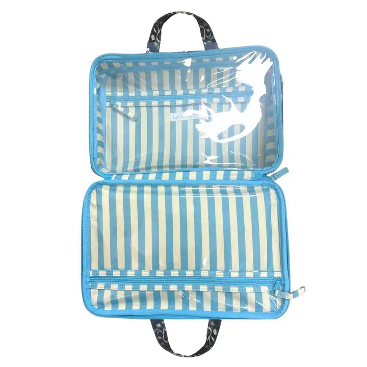 Travel Case -  Rosemary Indigo