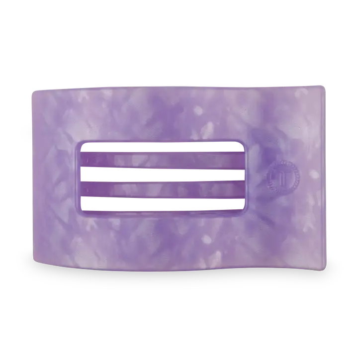 Large Flat Rectangle Hair Clip - Lavender Mist