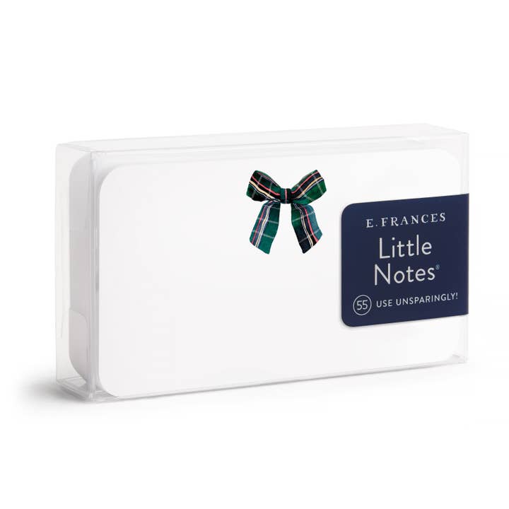 Little Notes - Plaid Bow