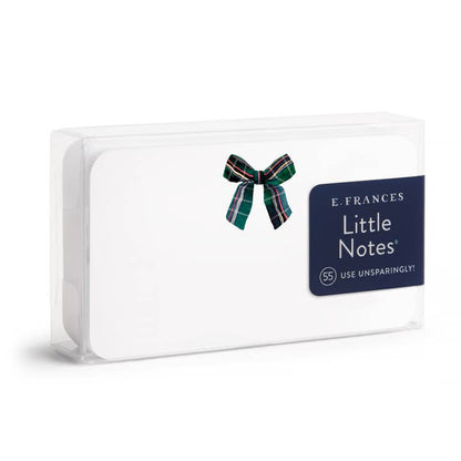 Little Notes - Plaid Bow