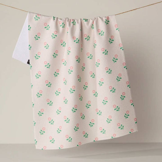 Lucky Blossom Tea Towel
