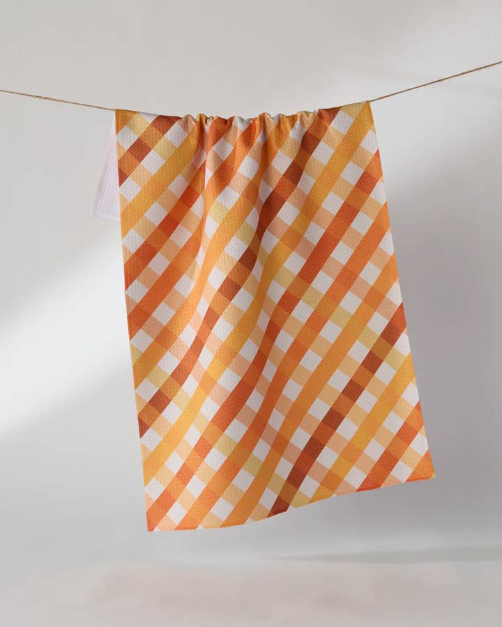 Haybales Tea Towel