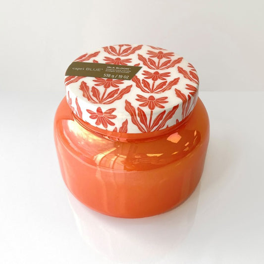 19 oz Riviera Sunset Signature Jar - Isla  Bloom