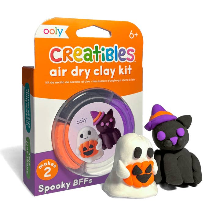 Creatibles Air Dry Clay Kit - Spooky Bffs