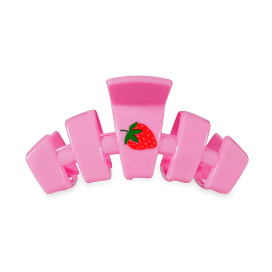 Small Classic Hair Clip - Handpicked Strawberry