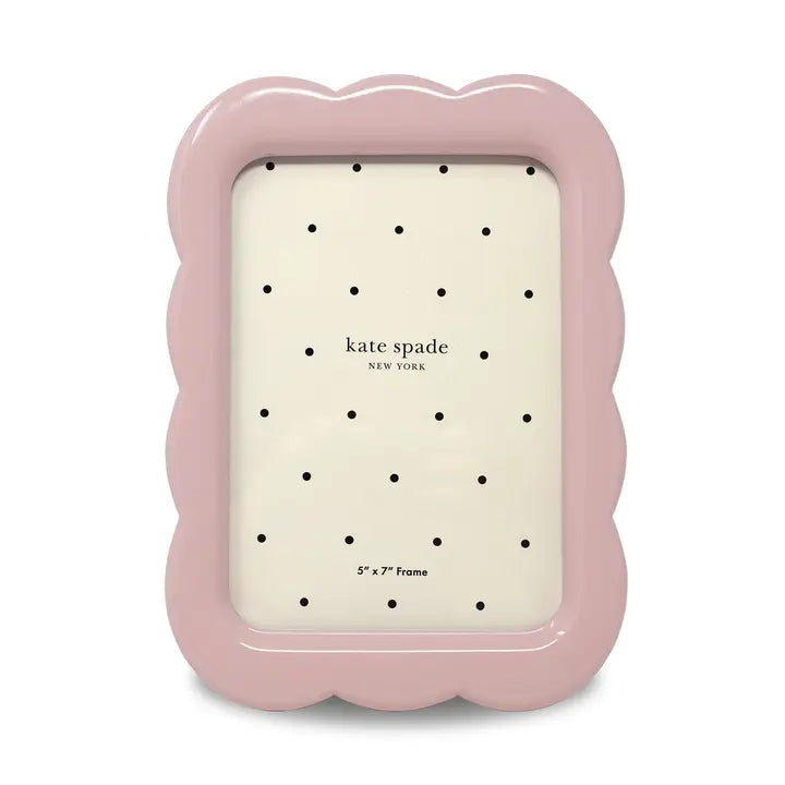 Picture Frame - Pink Scallop