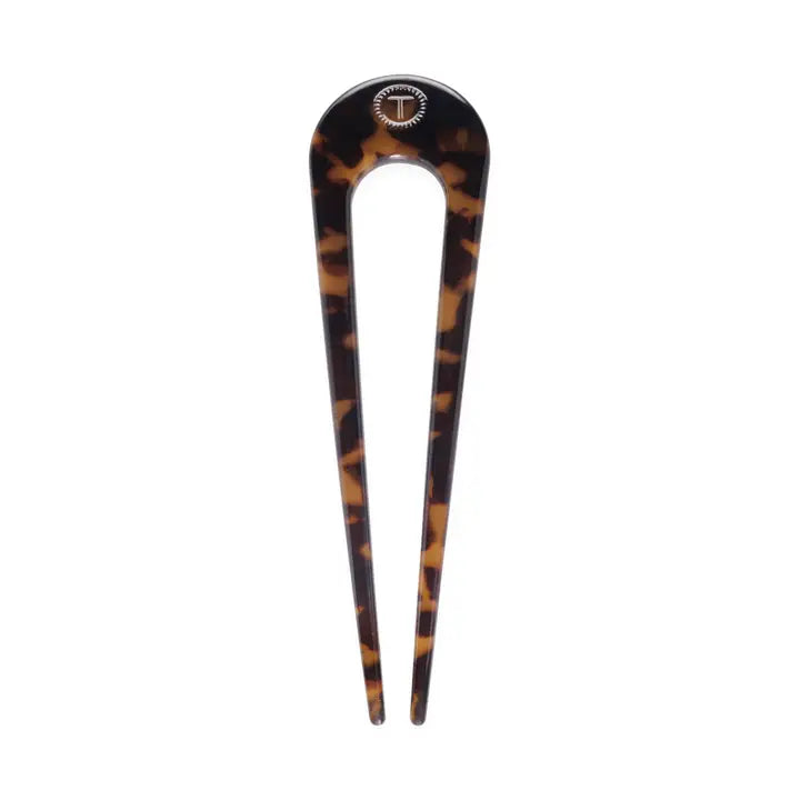 French Hair Pin - Tortoise