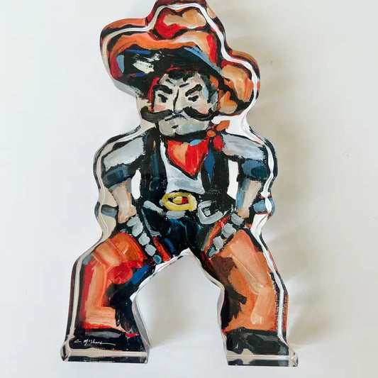 Small Acrylic Shelfie - Cowboy