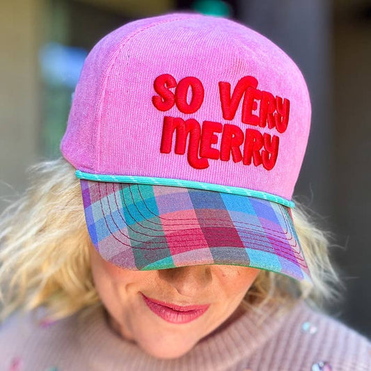 Baseball Hat - So Very Merry
