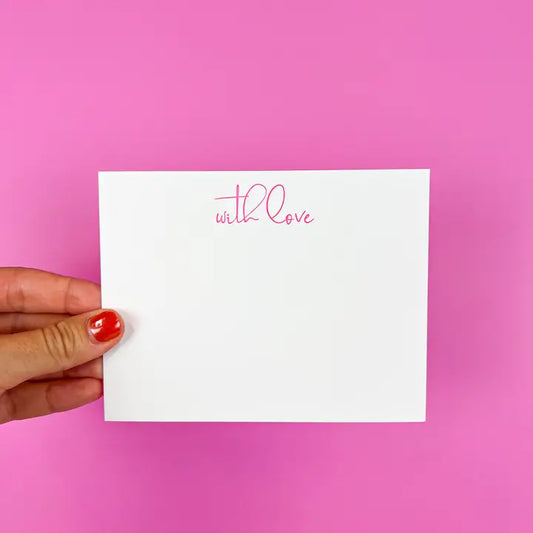 With Love - Stationery Set of 6