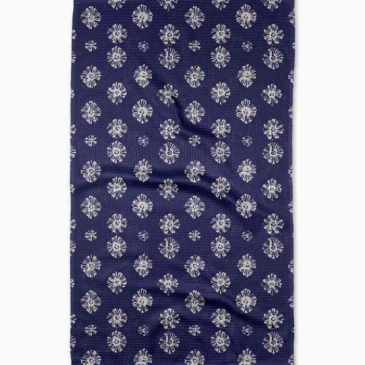 Leyla Blue Tea Towel