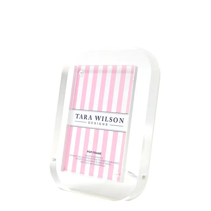 4x6 Pop Picture Frame - Clear