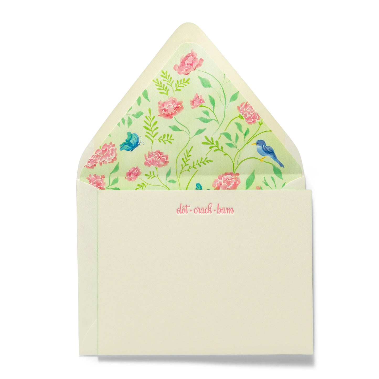 Letterpress Boxed Cards - Dot Crack Bam