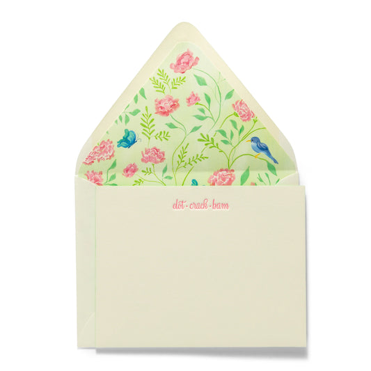 Letterpress Boxed Cards - Dot Crack Bam