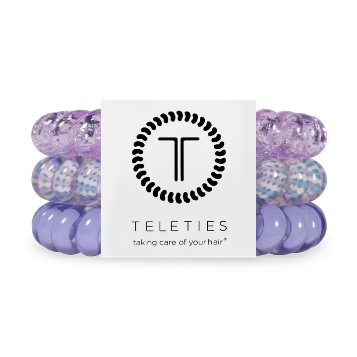 Large Spiral Hair Coils - Lavender Mist