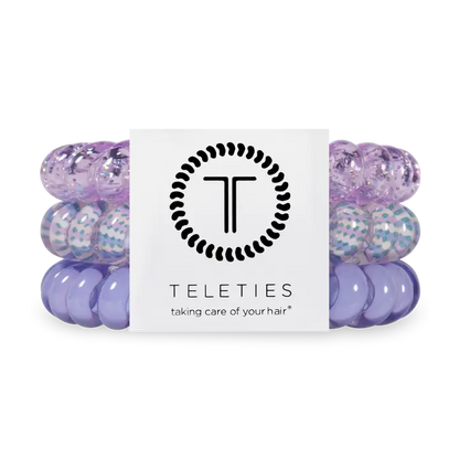 Large Spiral Hair Coils - Lavender Mist
