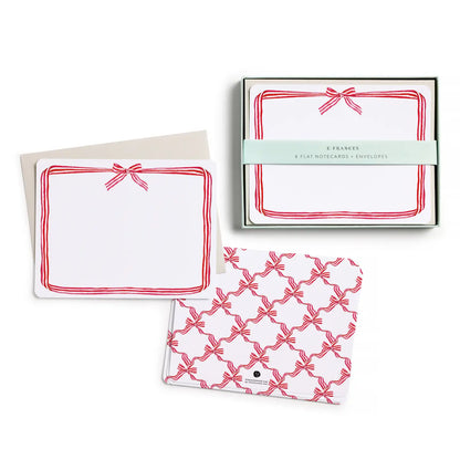 Flat Notes - Red Ribbon Candy