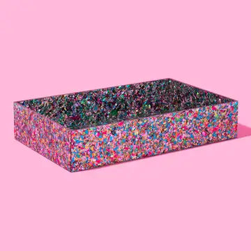 Medium Tray - Colorful Confetti