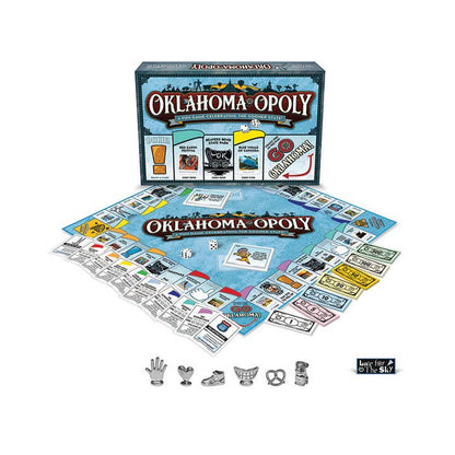Oklahoma Opoly Board Game