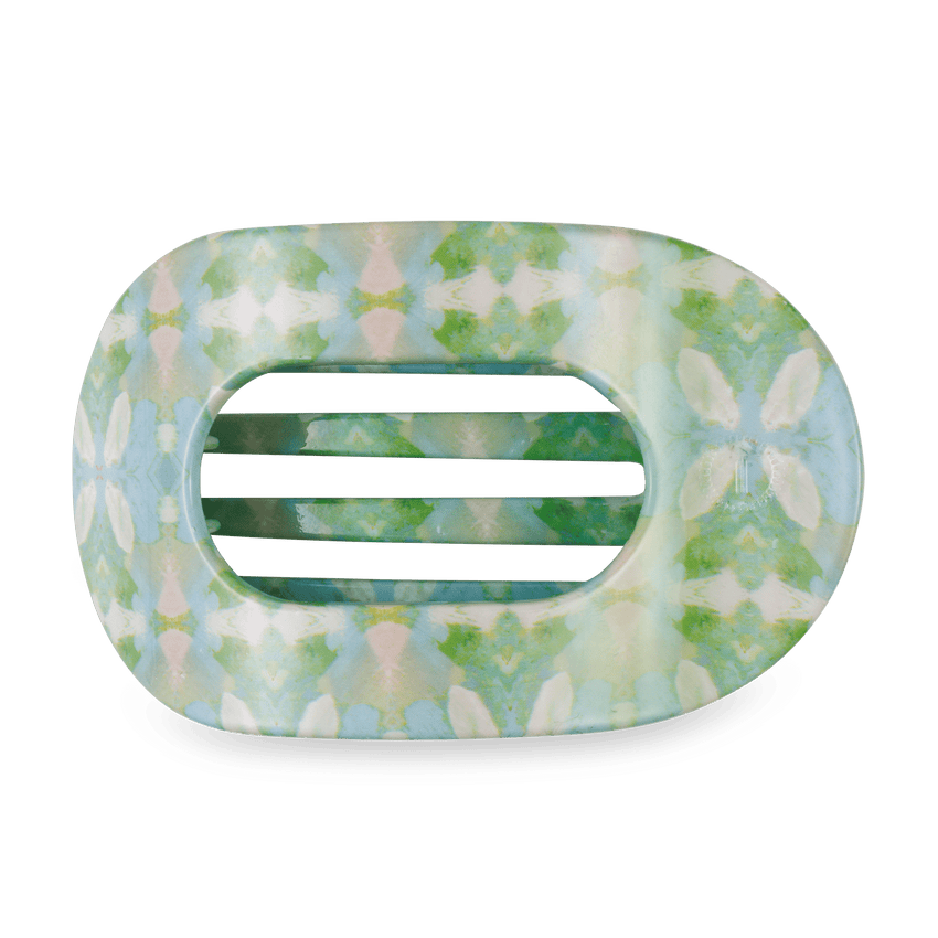 Flat Round Hair Clip - Large - Elephant Falls