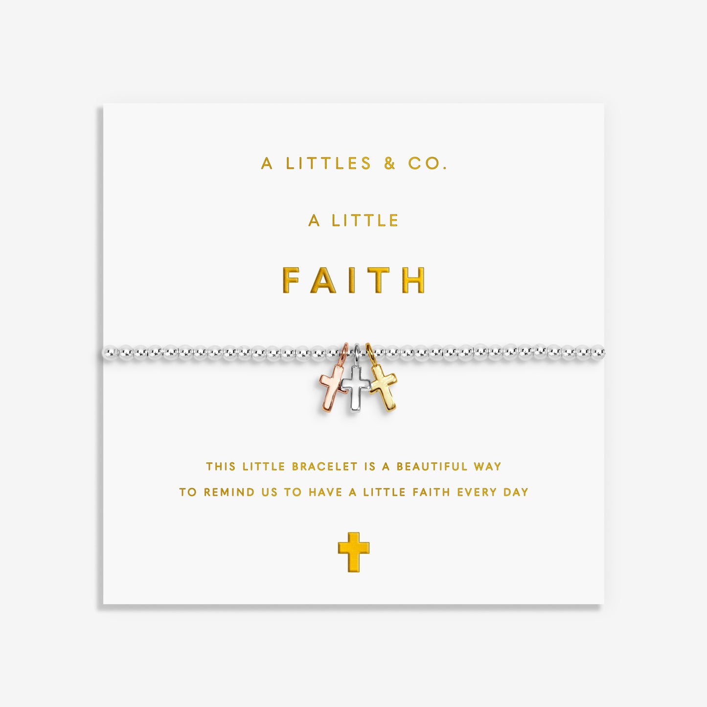 A Little Charmed Bracelet -  Faith
