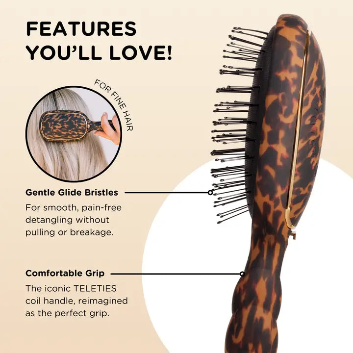 Detangler Hair Brush - Tortoise