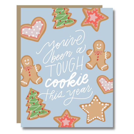 Tough Cookie Christmas Card