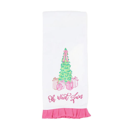 Tea Towel -  Oh What Fun