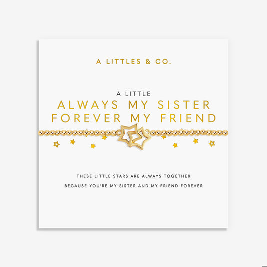 A Little Bracelet - Always My Sister Forever My Friend