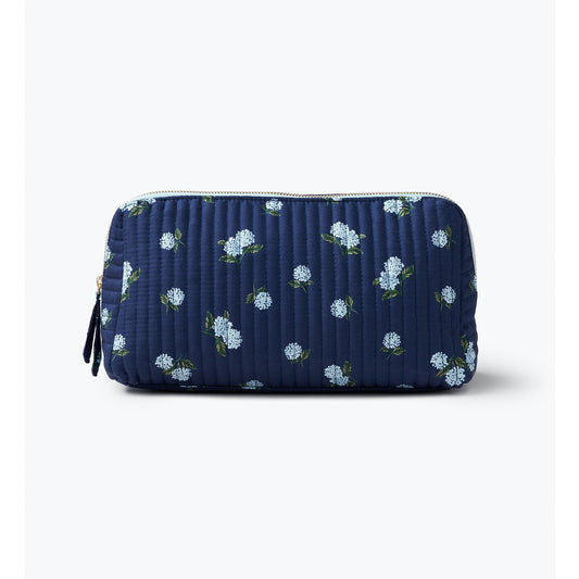 Cosmetic Pouch Large -  Ditsy Hydrangea