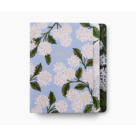 Notebooks Set of 3 Assorted - Hydrangea