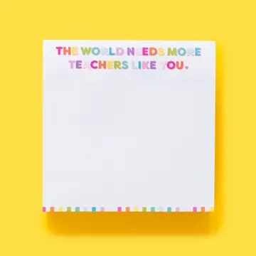 Sticky Notes Pad - Best Teacher Ever