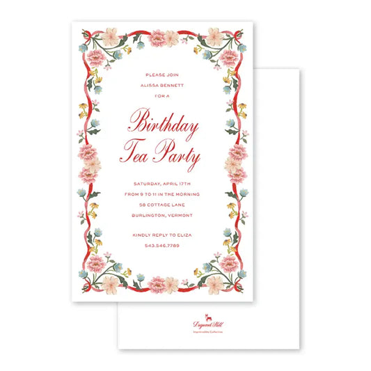 Cottagecore Invitation - 10 CT