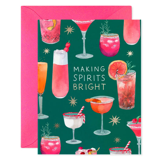 Greeting Card -  Making Spirits Bright