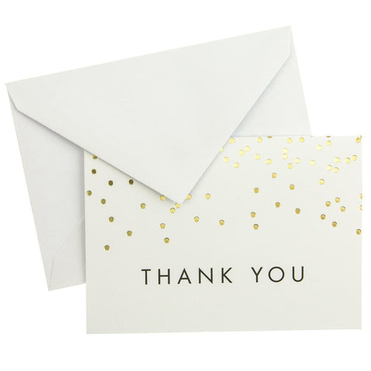 Boxed Cards - Falling Dots