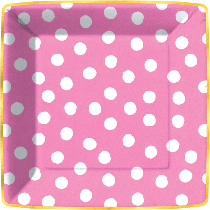 Dinner Plate - Spot On Pink
