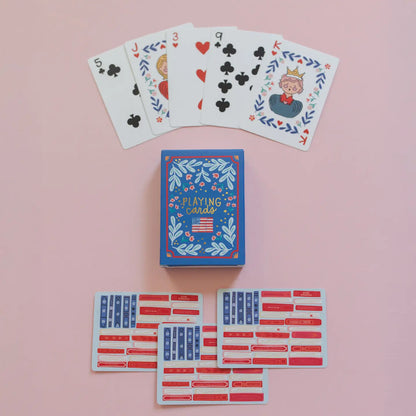 American Flag Books Deck of Playing Cards