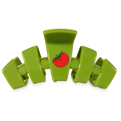 Large Classic Hair Clip - Locally Grown Tomato