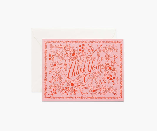 Boxed Set 8ct - Rosé Thank You Cards