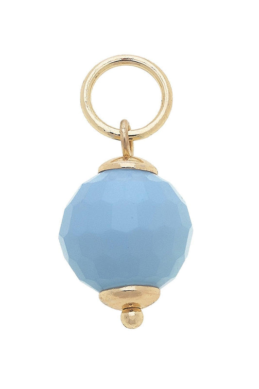Charm - Resin Bead Light Blue