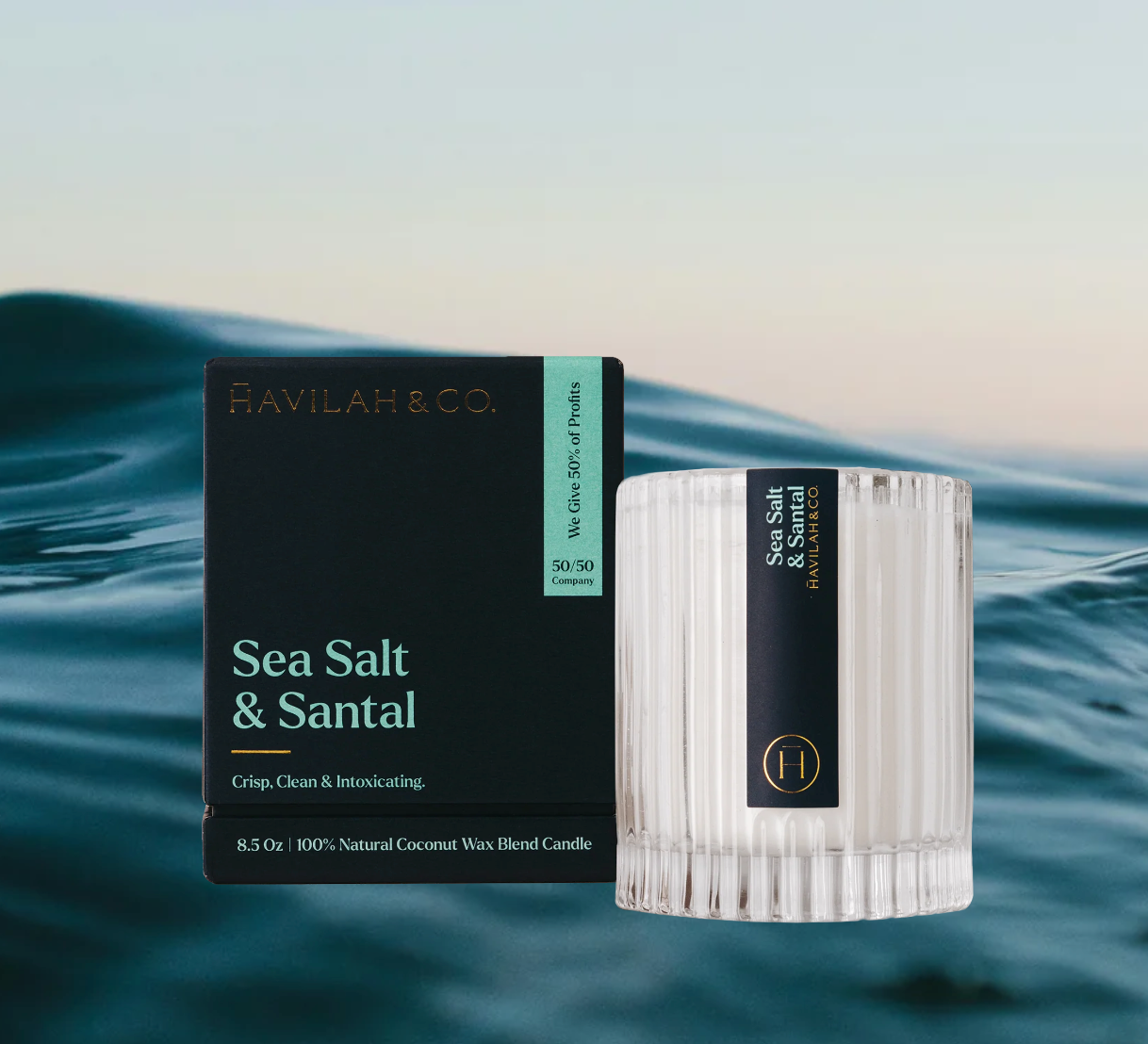 8.5 oz Sea Salt & Santal