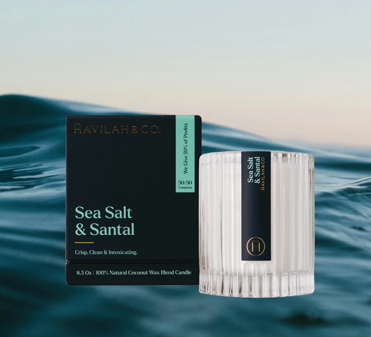 8.5 oz Sea Salt & Santal